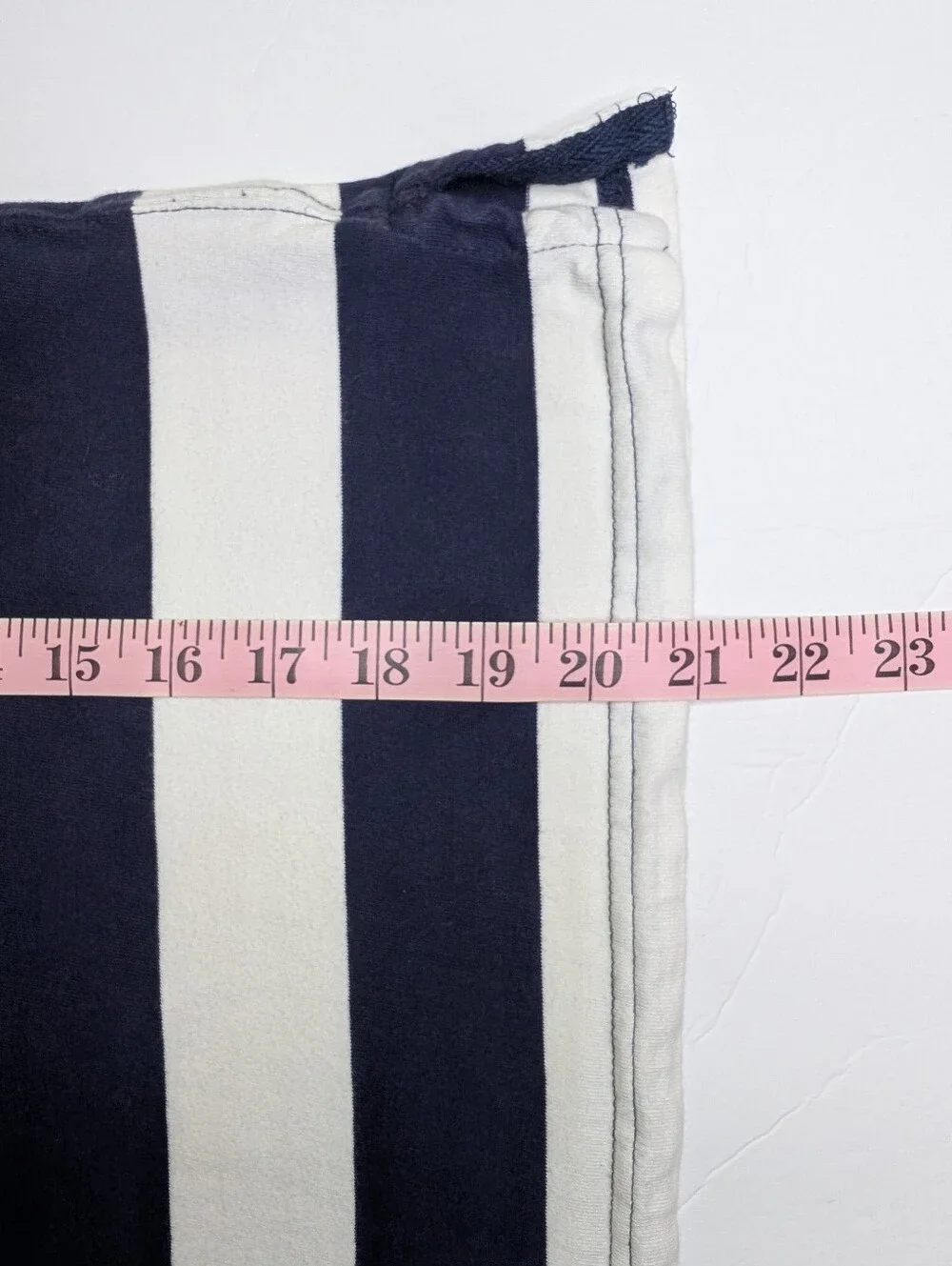 Polo Ralph Lauren Kids Navy White Striped Long Sleeve Polo Small
